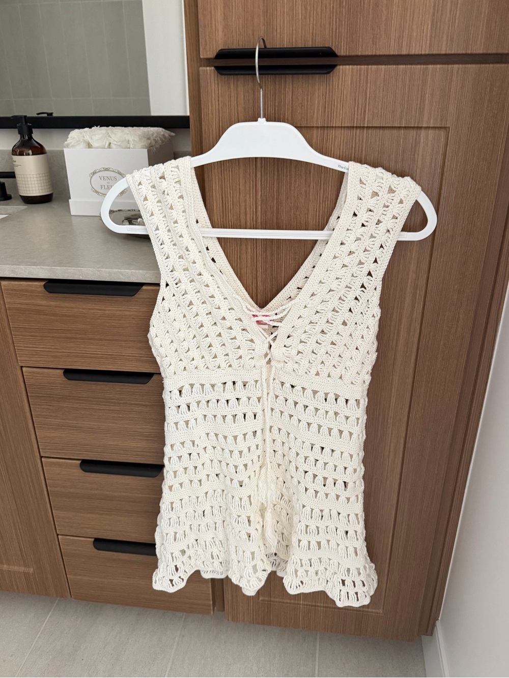 ANNA KOSTUROVA Crochet Jennifer Dress